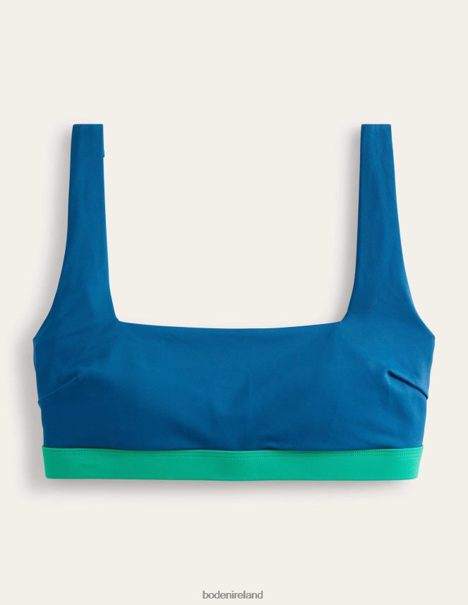 Ocean Side Colourblock Clothing Square Neck Bikini Top Boden Women L466L62139