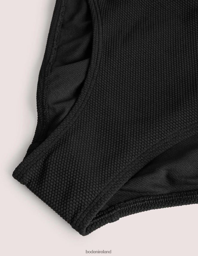 Textured Black Clothing Bikini Bottoms Boden Women L466L6310