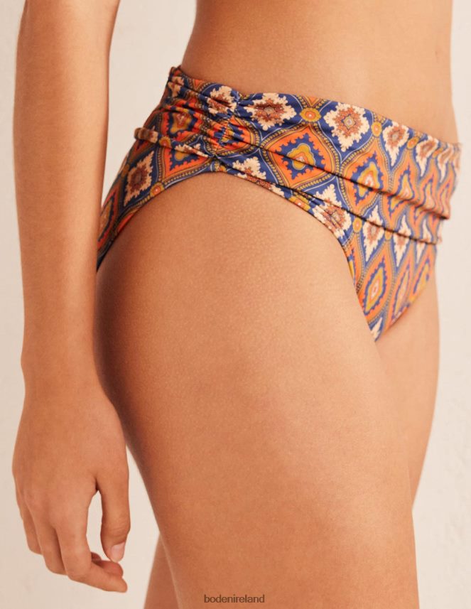 Vermillion & Exotic Diamond Clothing Classic Fold Bikini Bottoms Boden Women L466L61714