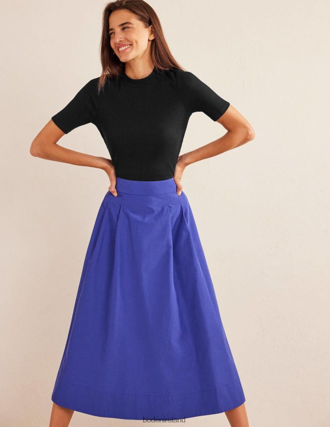 Black Clothing High Neck Ribbed Top Boden Women L466L61580