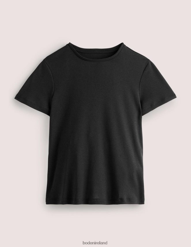 Black Clothing Soft Touch T-Shirt Boden Women L466L61355
