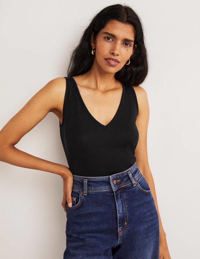 Black Clothing Soft Touch Vest Boden Women L466L62245