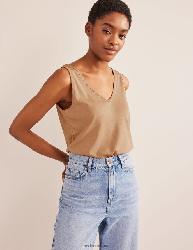 Camel Clothing Soft Touch Vest Boden Women L466L61855