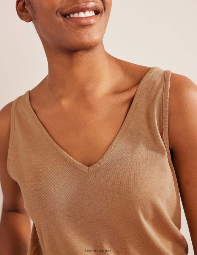 Camel Clothing Soft Touch Vest Boden Women L466L61855