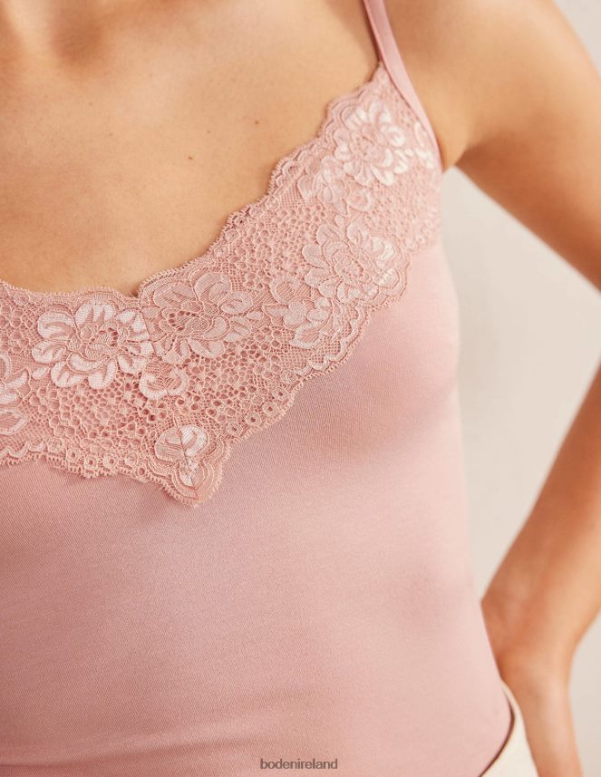 Light Beige Clothing Lace Cami Top Boden Women L466L62596