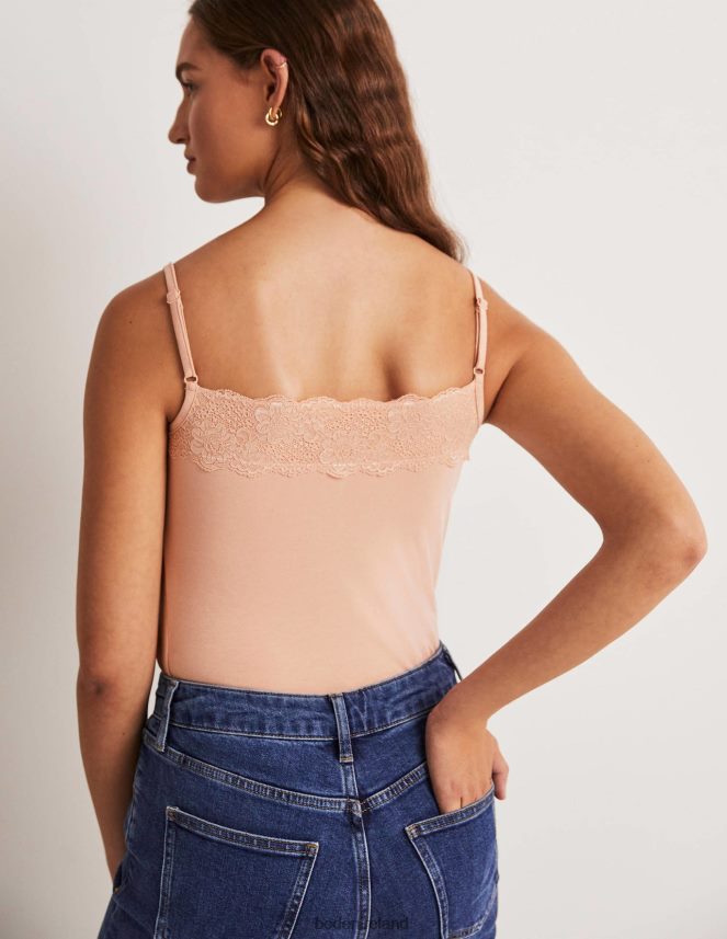Light Beige Clothing Lace Cami Top Boden Women L466L62596