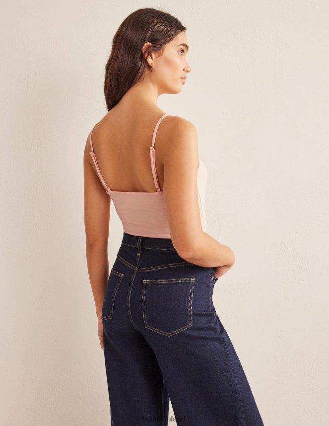 Light Beige Clothing Plain Cami Top Boden Women L466L6204