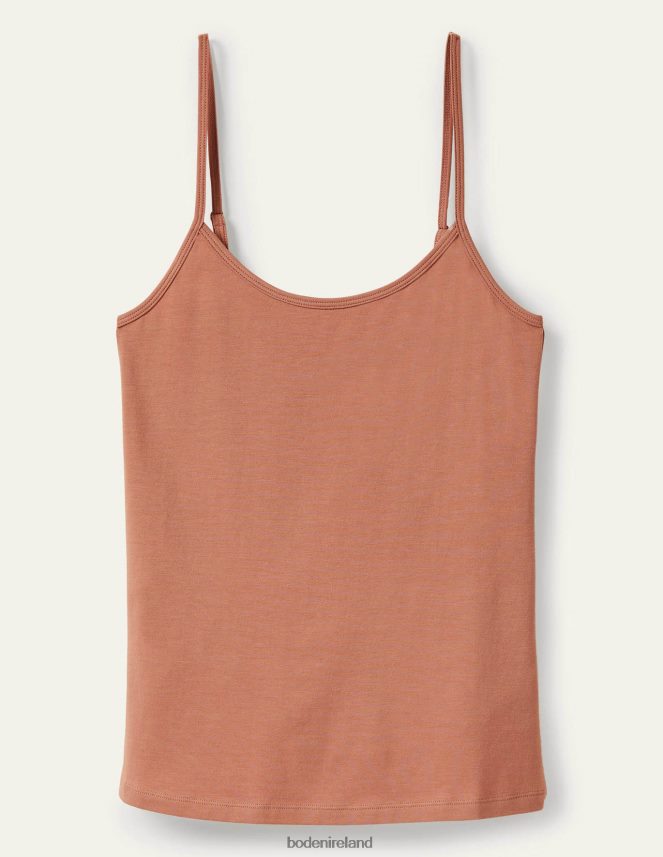 Light Brown Clothing Plain Cami Top Boden Women L466L6208