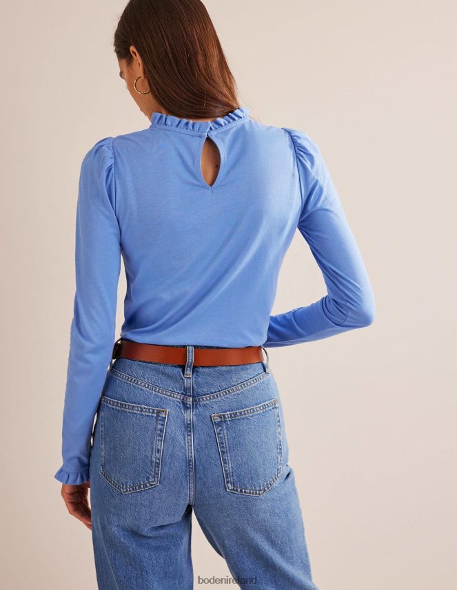 Marina Clothing Supersoft Frill Detail Top Boden Women L466L6113