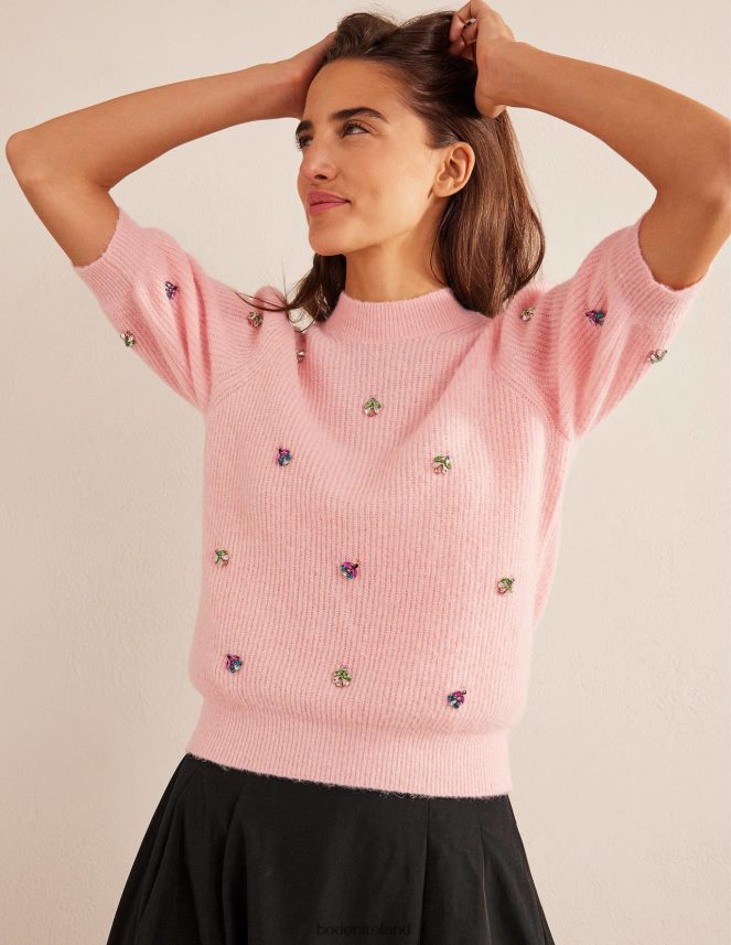 Marshmallow Clothing Embellished Fluffy T-shirt Boden Women L466L61467