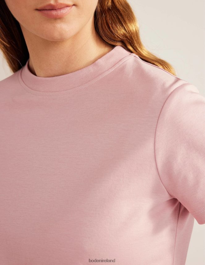 Milkshake Clothing Perfect Cotton Cropped T-shirt Boden Women L466L61880