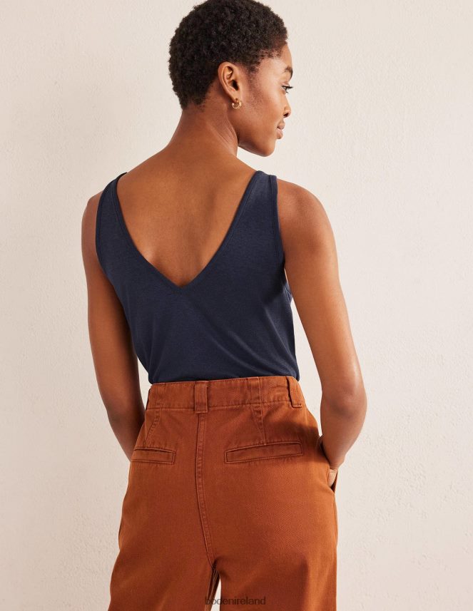 Navy Clothing Soft Touch Vest Boden Women L466L62188