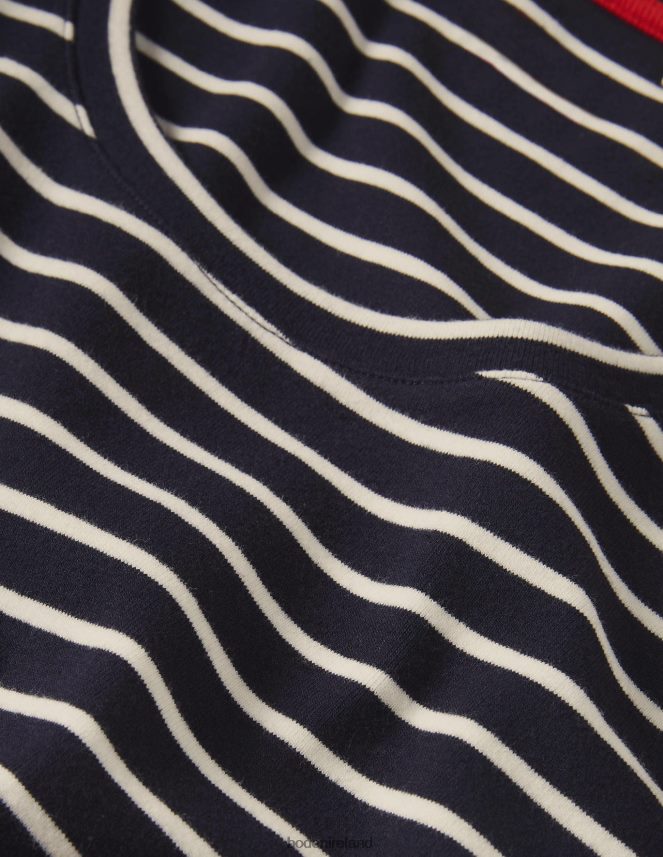 Navy/Ivory Stripe Clothing Essential Vest Boden Women L466L61628