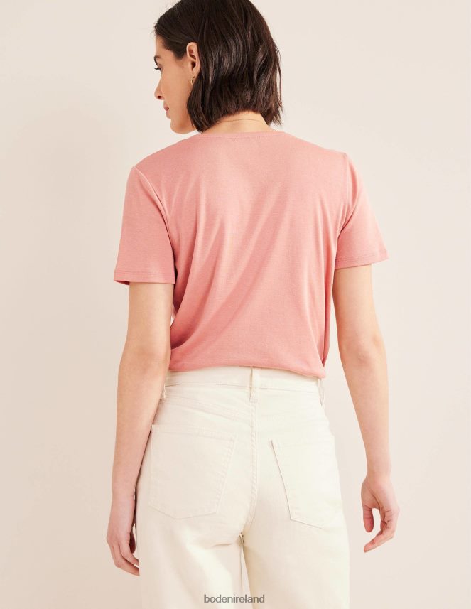 Pink Clothing Soft Touch T-Shirt Boden Women L466L61735