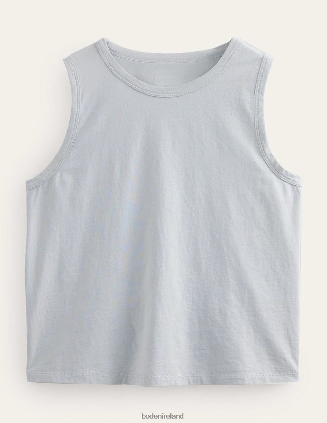 Quarry Clothing Pure Cotton Cropped Vest Boden Women L466L62260