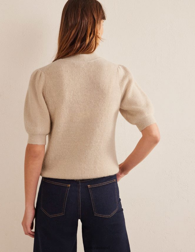 Rope Clothing Ribbed Fluffy Top Boden Women L466L61741