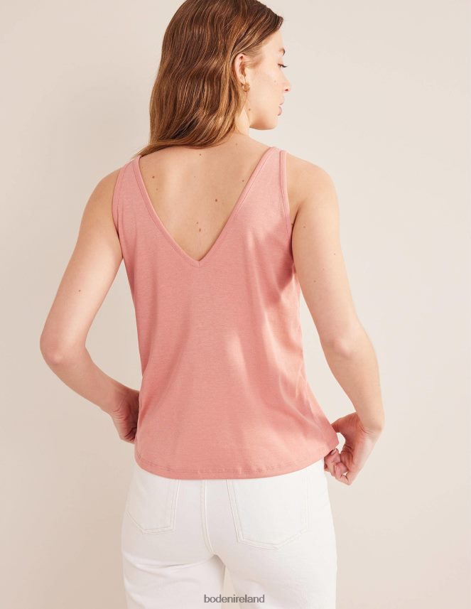 Rose Pink Clothing Soft Touch Vest Boden Women L466L61691