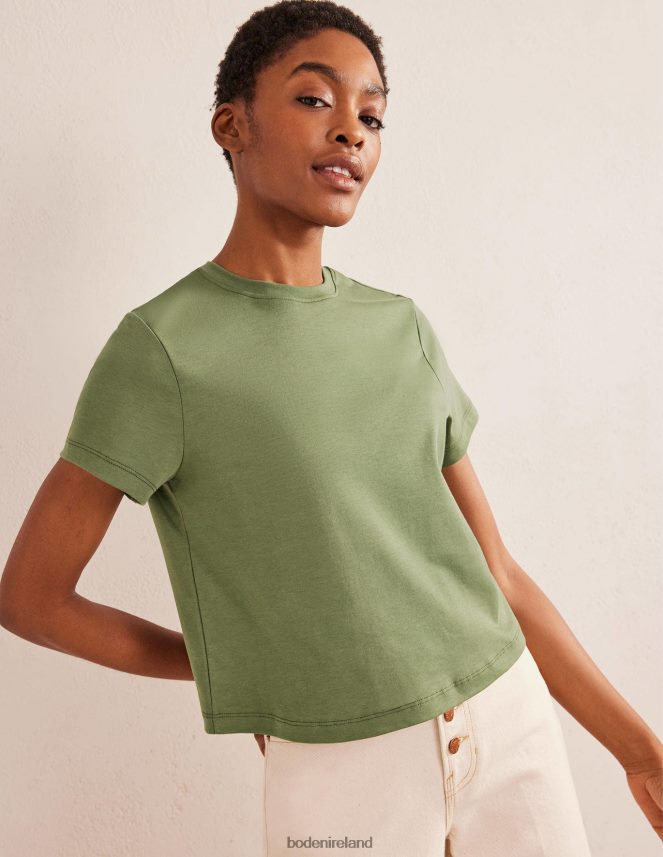 Spruce Clothing Perfect Cotton Cropped T-shirt Boden Women L466L61973