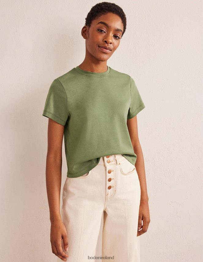 Spruce Clothing Perfect Cotton Cropped T-shirt Boden Women L466L61973