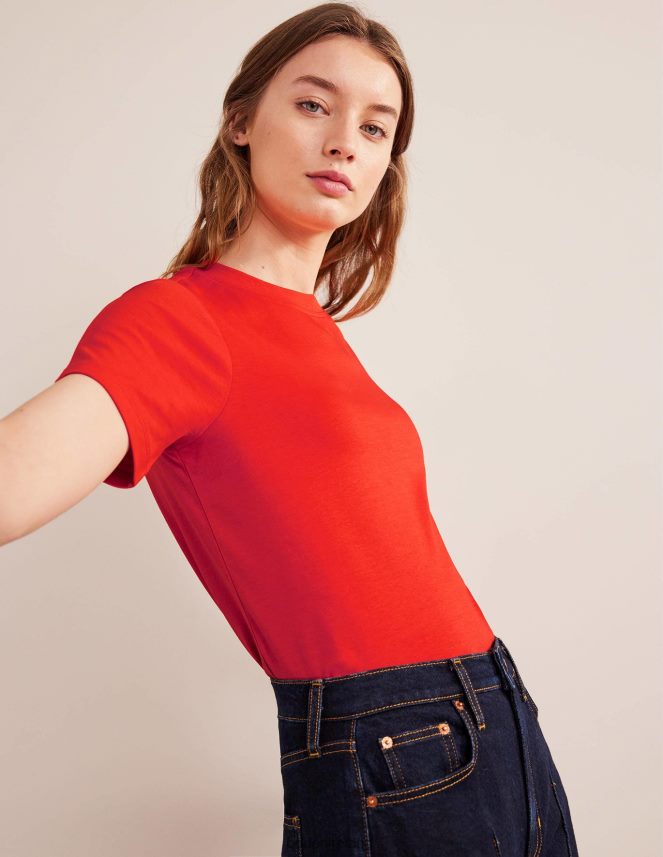 Strawberry Tart Clothing Perfect Cotton T-shirt Boden Women L466L61851