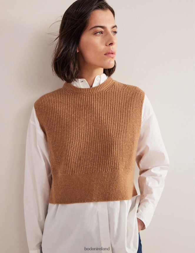 Teddy Bear Clothing Cropped Ribbed Tank Boden Women L466L61646