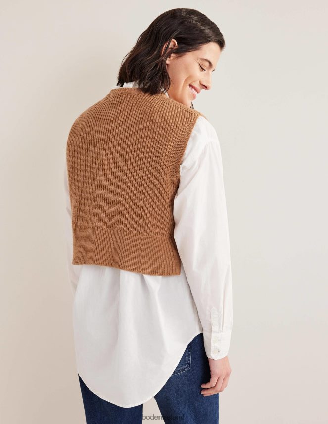 Teddy Bear Clothing Cropped Ribbed Tank Boden Women L466L61646