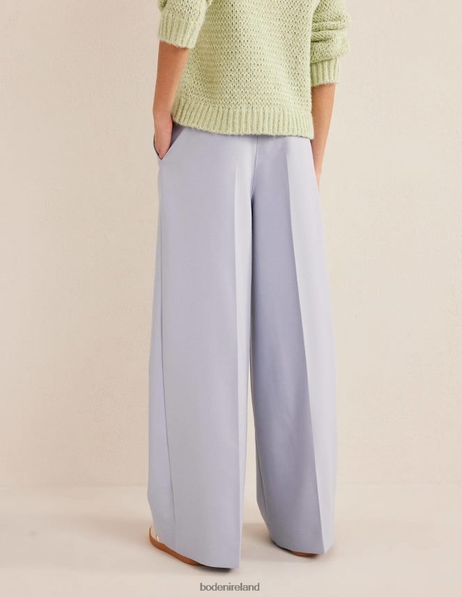 BLUE BLIZZARD Clothing High Rise Wide Leg Trousers Boden Women L466L61631