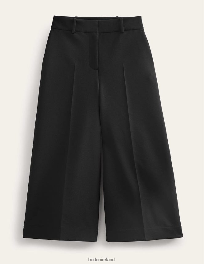 Black Clothing Fluid Wide-Leg Culottes Boden Women L466L6327