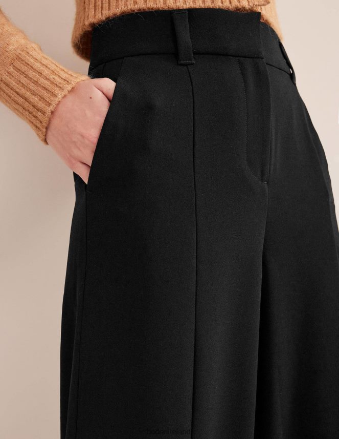 Black Clothing Fluid Wide Leg Culottes Boden Women L466L6985