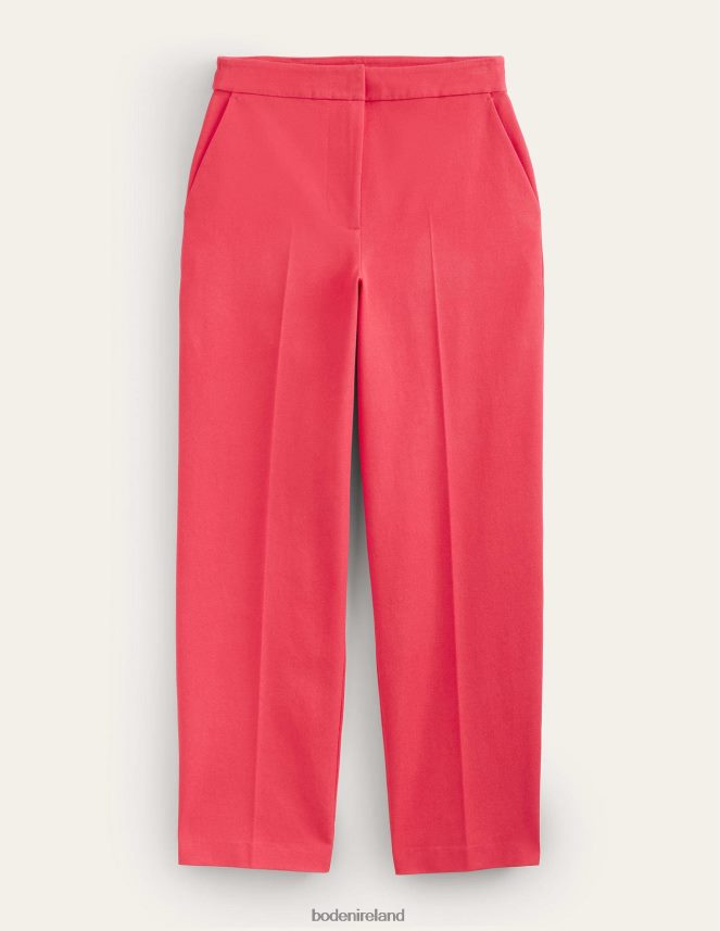 CAMELLIA Clothing Bi-Stretch Tapered Trousers Boden Women L466L61434