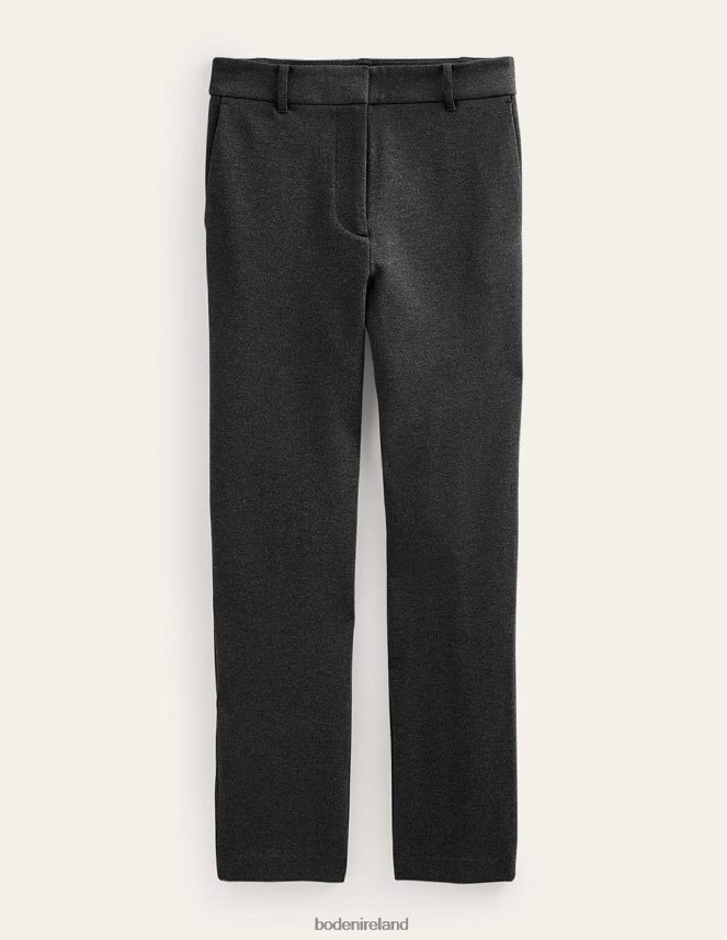 Charcoal Marl Clothing Highgate Jersey Trousers Boden Women L466L6321
