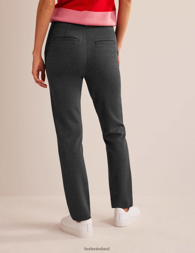 Charcoal Marl Clothing Highgate Jersey Trousers Boden Women L466L6321