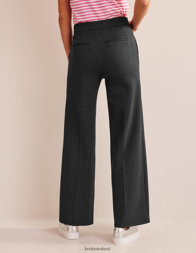 Charcoal Marl Clothing Westbourne Jersey Trousers Boden Women L466L6324