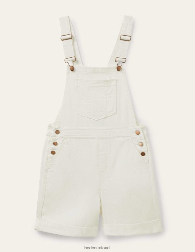 Ecru Clothing Short Relaxed Leg Dungarees Boden Women L466L62431