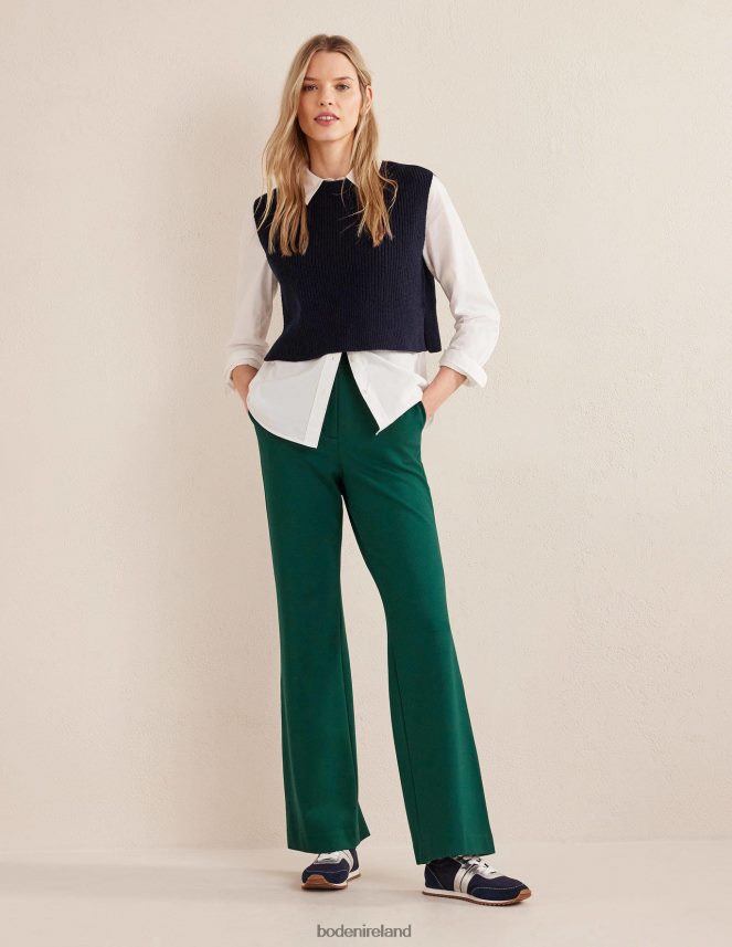 Emerald Night Clothing Hampshire Flared Trousers Boden Women L466L61354