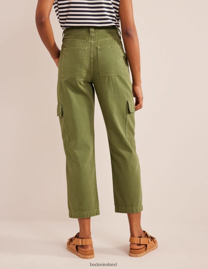 GREEN Clothing Casual Cargo Trousers Boden Women L466L62387