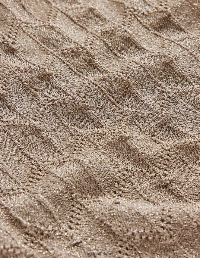 Metallic Stone Clothing Knitted Beach Trousers Boden Women L466L6318