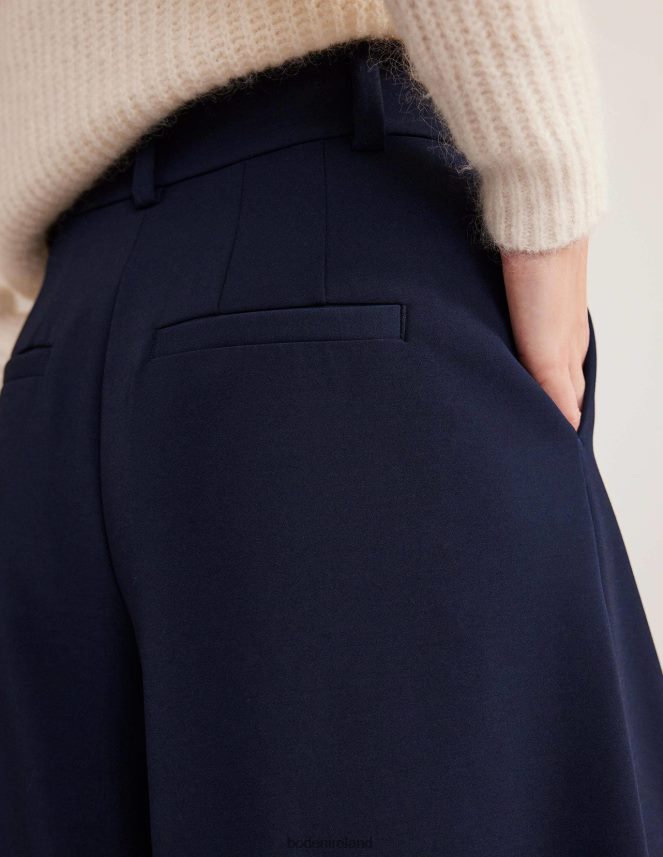 Navy Clothing Wide Leg Fluid Culottes Boden Women L466L62543