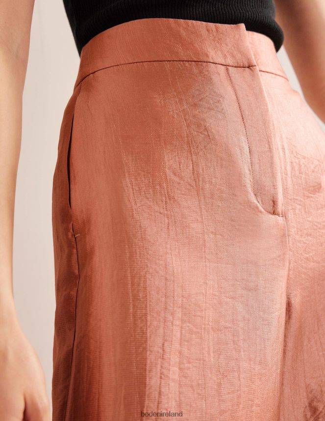 Satin Clothing High Rise Palazzo Trousers Boden Women L466L61022