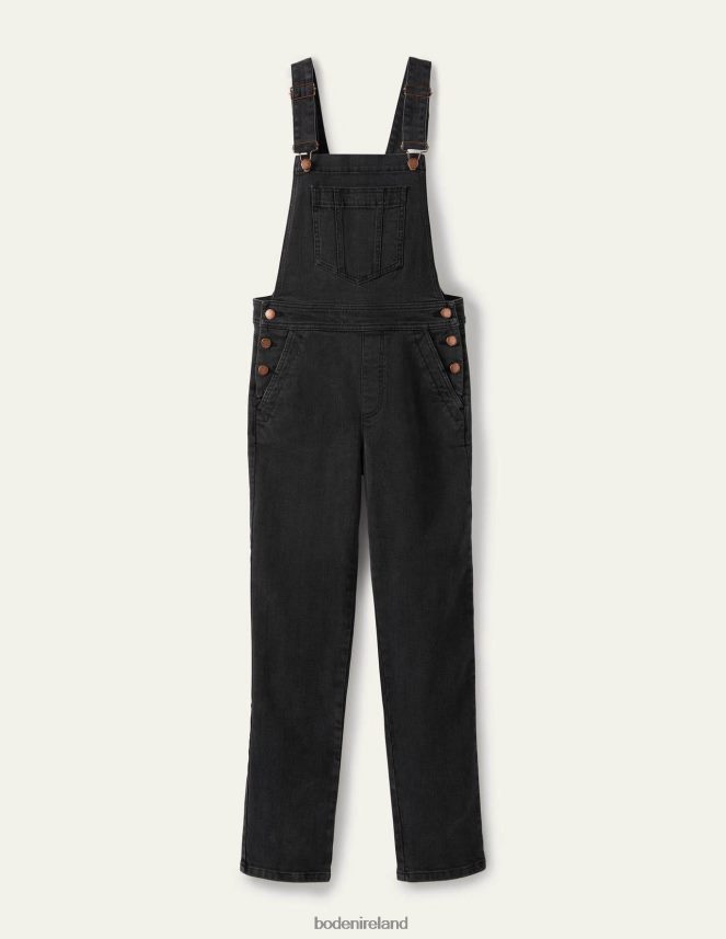 Washed Black Clothing Girlfriend Dungarees Boden Women L466L62392