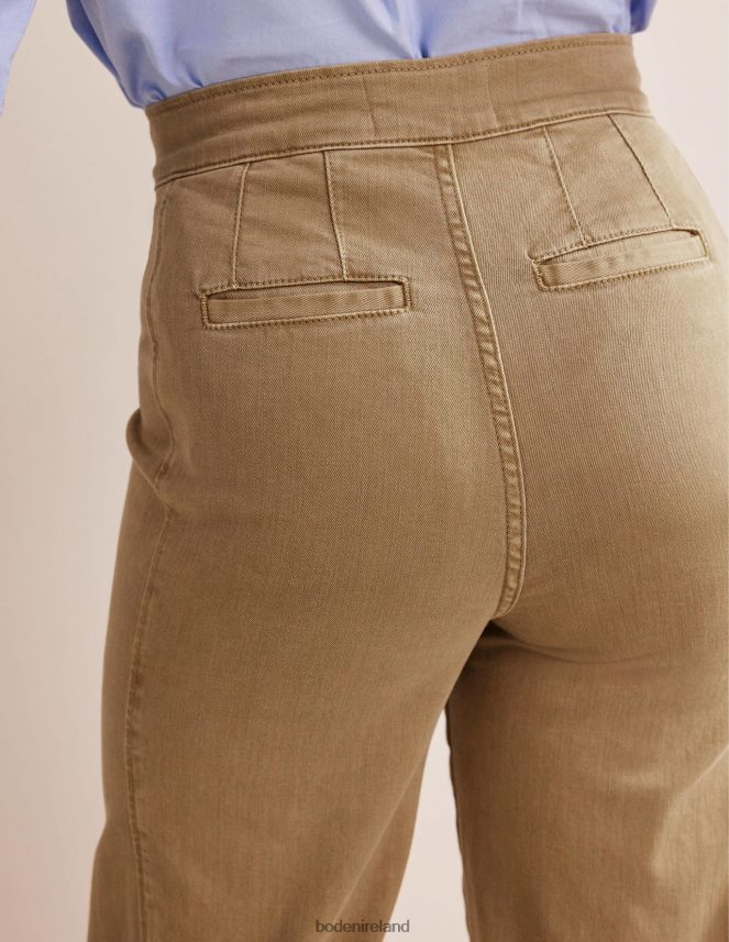 Wheat Clothing Sailor Wide Leg Trousers Boden Women L466L6331