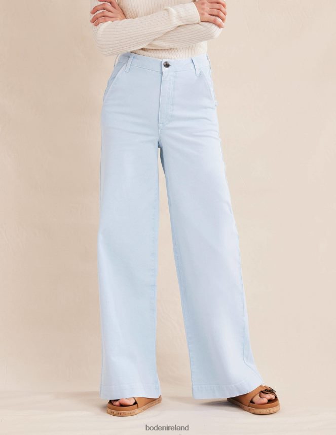 XENON BLUE Clothing Casual Wide Leg Trousers Boden Women L466L61120