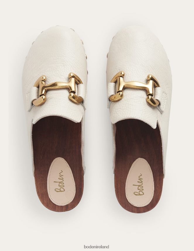 Ecru Footwear Iris Snaffle Heeled Clogs Boden Women L466L62609