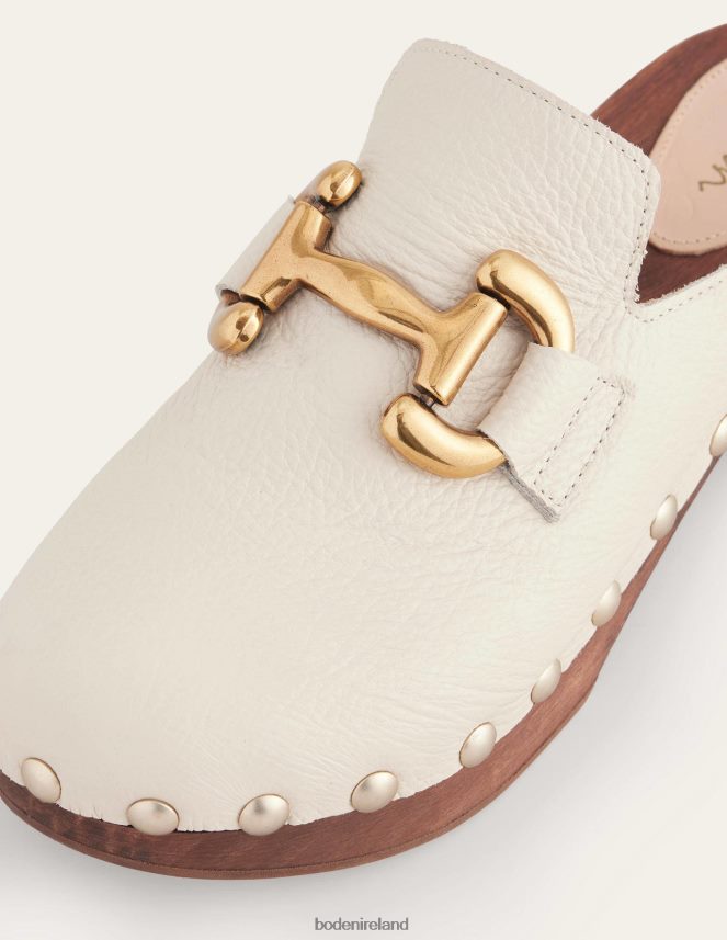 Ecru Footwear Iris Snaffle Heeled Clogs Boden Women L466L62609