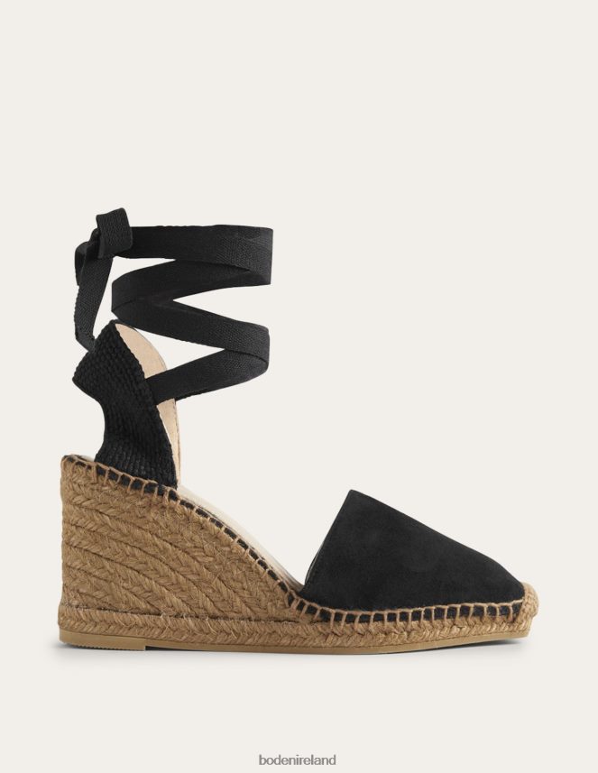 Black Footwear Esme Espadrille Wedges Boden Women L466L6717