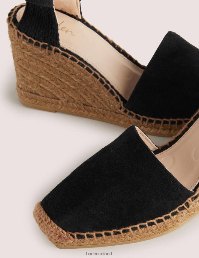 Black Footwear Esme Espadrille Wedges Boden Women L466L6717