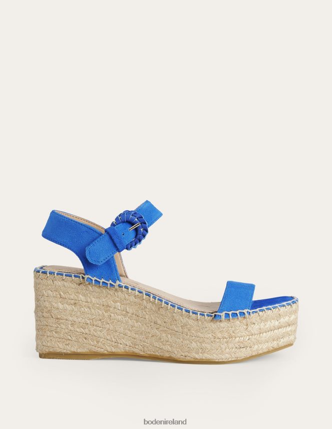 Blue Heron Suede Footwear Espadrille Wedges Boden Women L466L62340