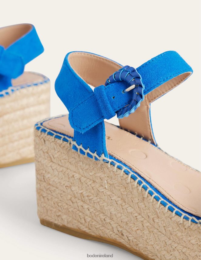 Blue Heron Suede Footwear Espadrille Wedges Boden Women L466L62340