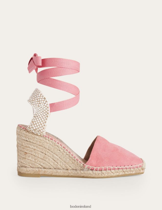 Blush Suede Footwear Esme Espadrille Wedges Boden Women L466L62307