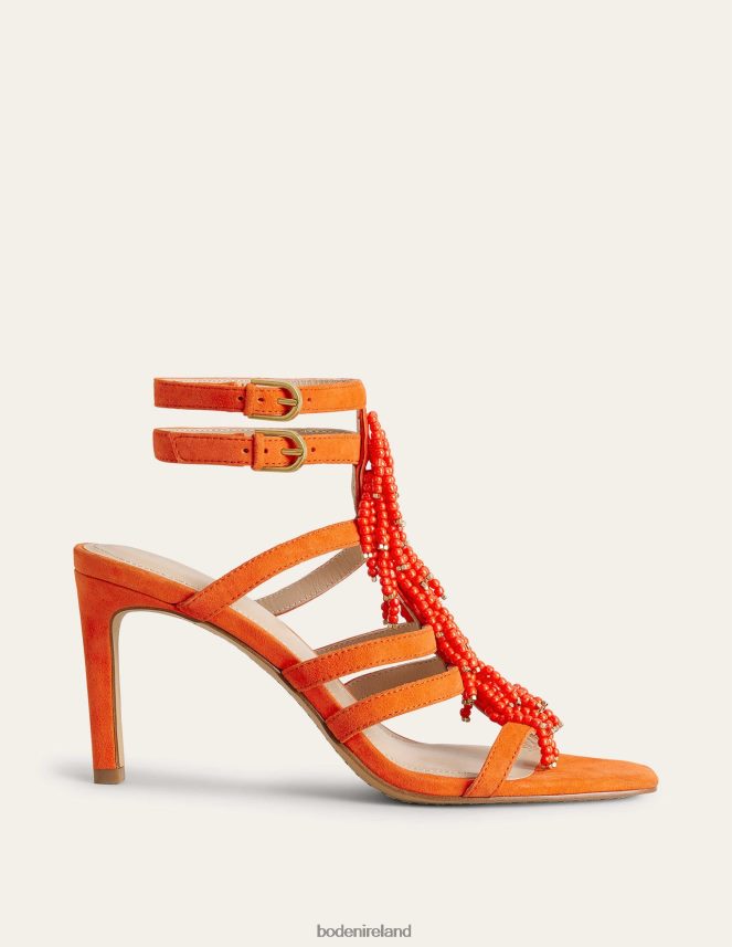 Blood Orange Footwear Beaded Heeled Sandals Boden Women L466L6710
